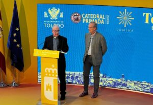 Presentación de 'Lumina Catedral de Tolledo' en Fitur.