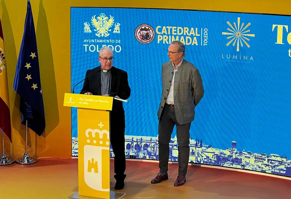 Presentación de 'Lumina Catedral de Tolledo' en Fitur.