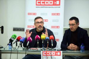 El secretario general de CCOO CLM, Paco de la Rosa.