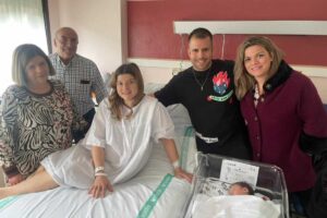 Hugo, de Albacete, primer bebé del año 2025 en Castilla-La Mancha. Foto: Junta de Comunidades de Castilla-La Mancha