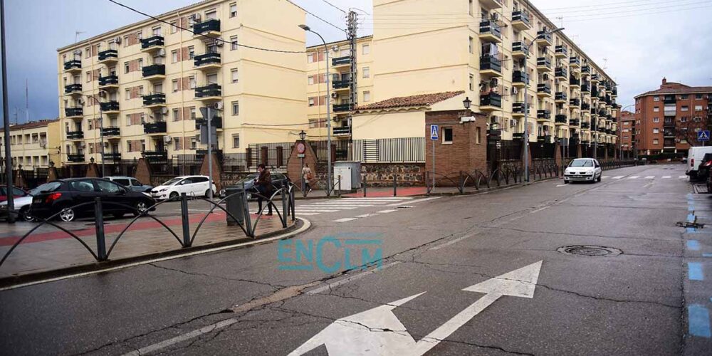 Viviendas o pabellones del cuartel de la Guardia Civil en Toledo