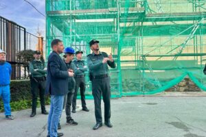 El subdelegado ha visitado las obras de rehabilitación del cuartel de Puertollano