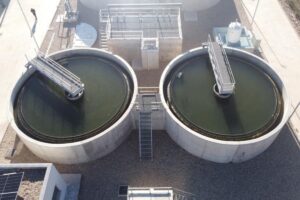 Imagen de archivo de una depuradora de aguas residuales (EDAR)