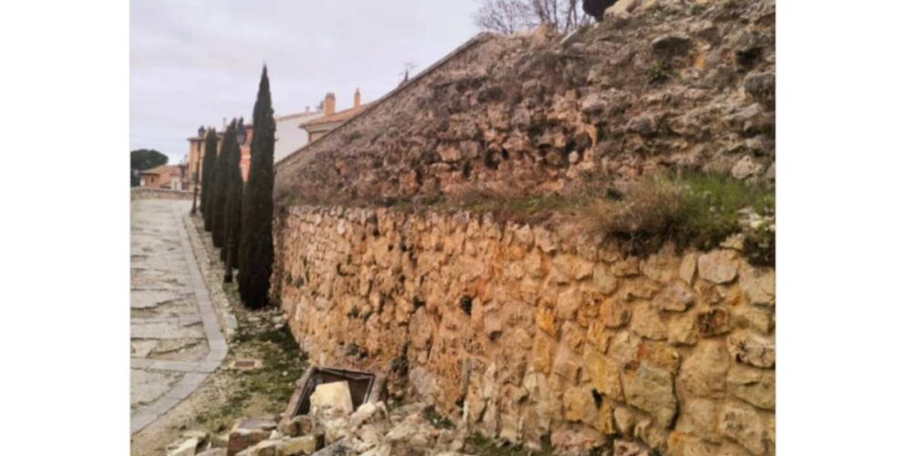 Accidente en el casco histórico de Cuenca.