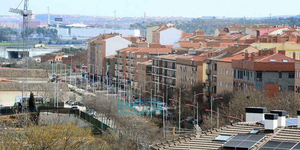 Viviendas del barrio de Santa Bárbara de Toledo. Foto: Rebeca Arango.