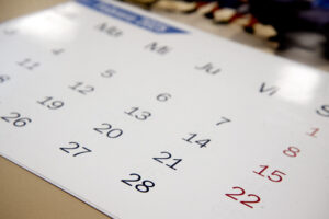 Calendario de 2025, mes de febrero, festivos, fiestas, días laborables