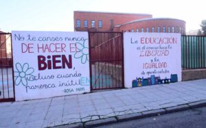 CEIP Rosa Parks, en el polígono de Toledo.
