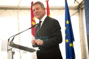 El presidente de Castilla-La Mancha, Emiliano García-Page. Foto: Rebeca Arango.