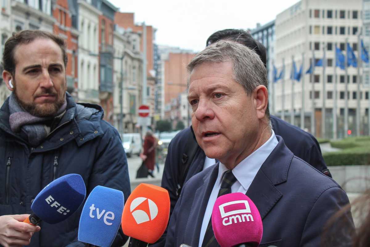 El presidente de Castilla-La Mancha, Emiliano García-Page.