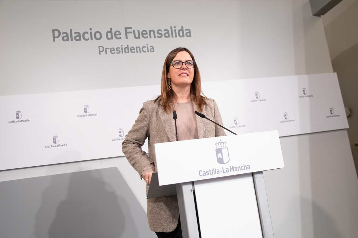 La consejera portavoz del Gobierno de Castilla-La Mancha, Esther Padilla.
