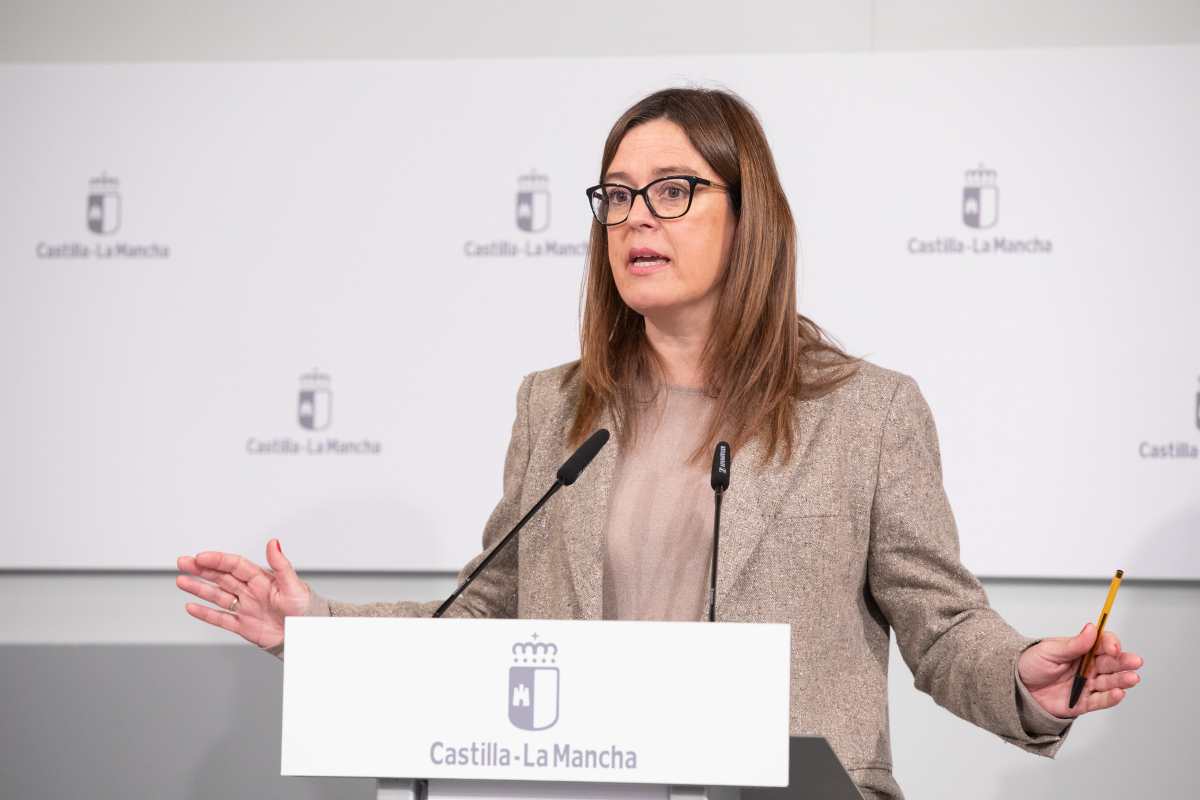 El consejero portavoz del Gobierno de Castilla-La Mancha, Esther Padilla.