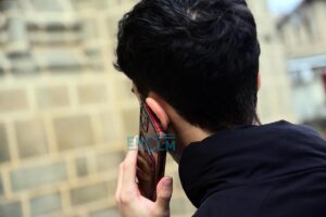 Usuario de teléfono móvil