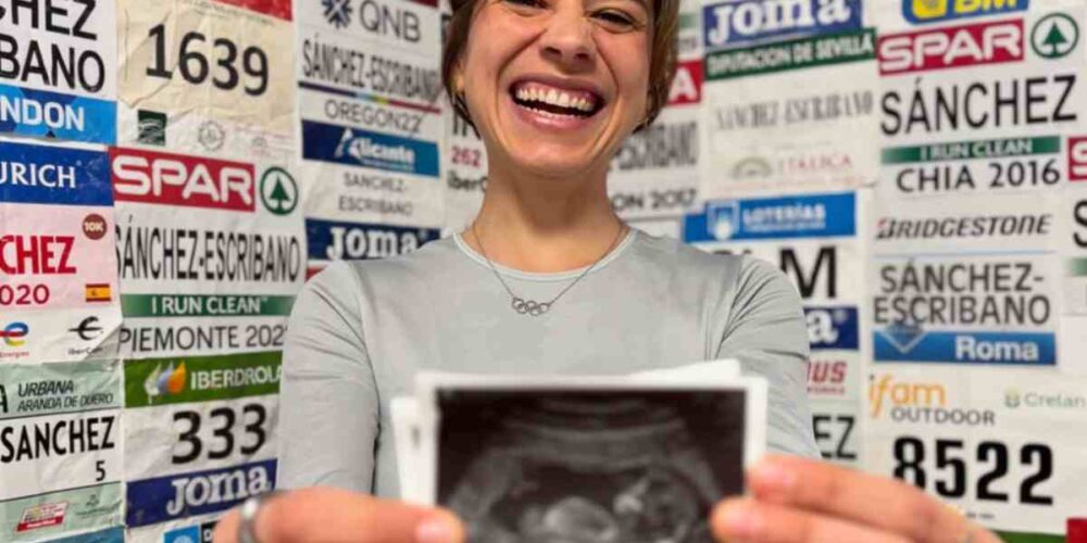 La deportista toledana ha anunciado que está embarazadlo. Foto: @irenesescribano en Instagram