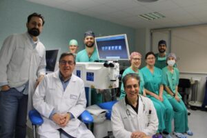 El Hospital Universitario Mancha Centro supera las 2.500 operaciones de cataratas utilizando un robot de última generación. Foto: Sescam
