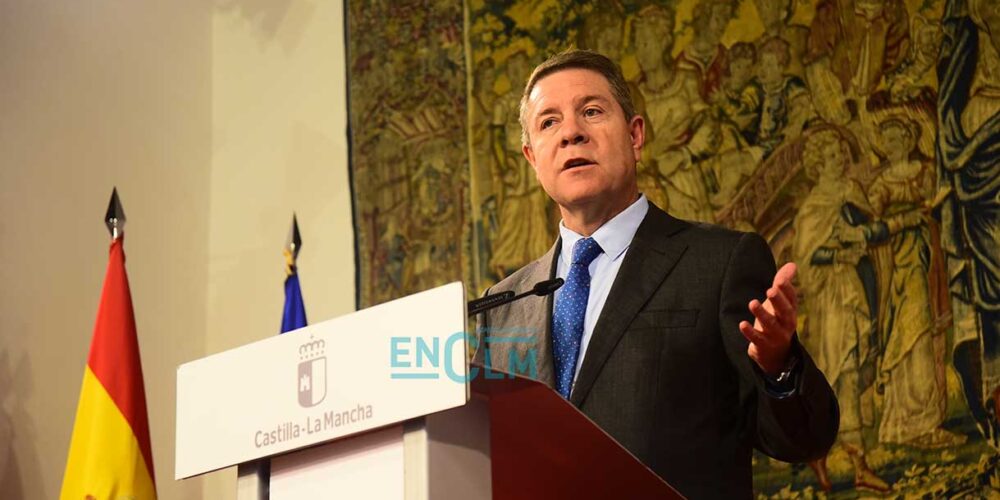 El presidente de Castilla-La Mancha, Emiliano García-Page. Foto: Rebeca Arango.