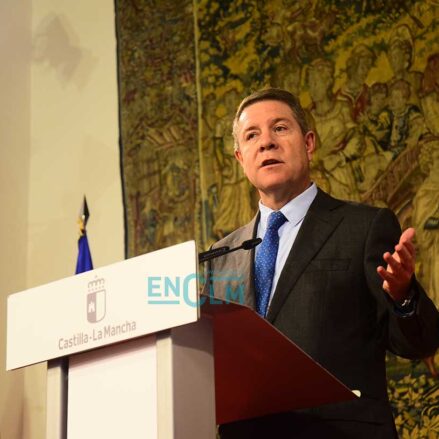 El presidente de Castilla-La Mancha, Emiliano García-Page. Foto: Rebeca Arango.