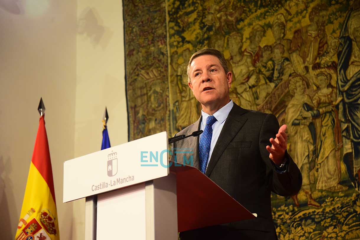 El presidente de Castilla-La Mancha, Emiliano García-Page. Foto: Rebeca Arango.