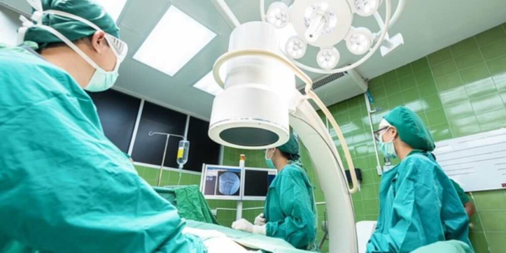 Quirófano de un hospital. Imagen de archivo.