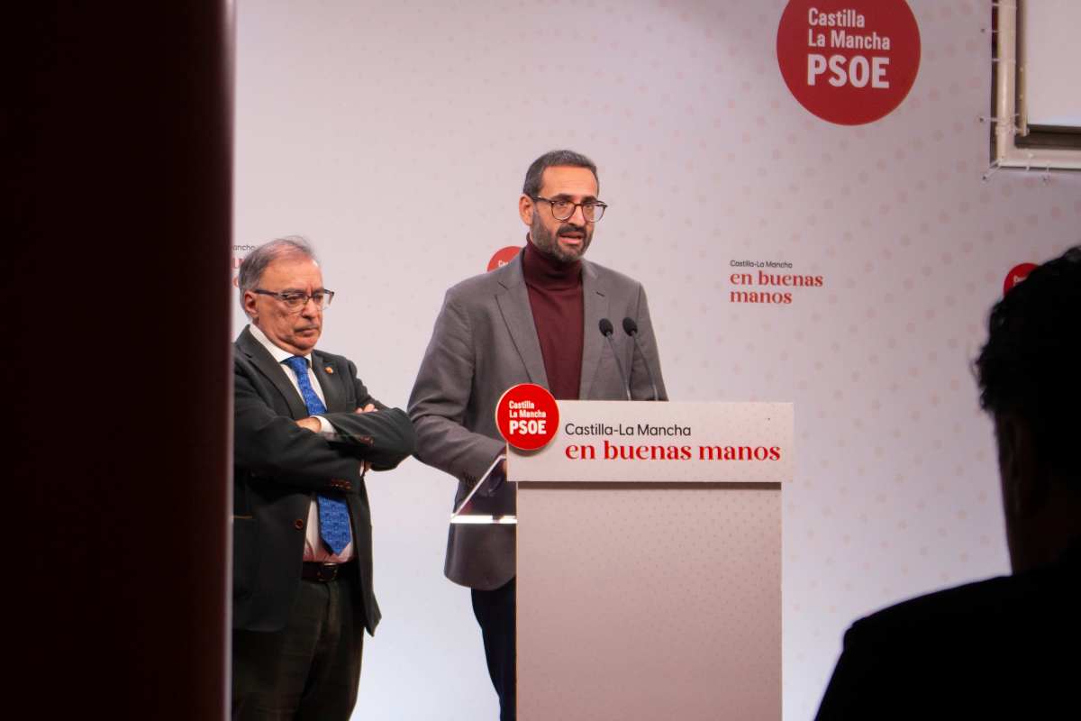 El secretario de Organización del PSOE regional, Sergio Gutiérrez.