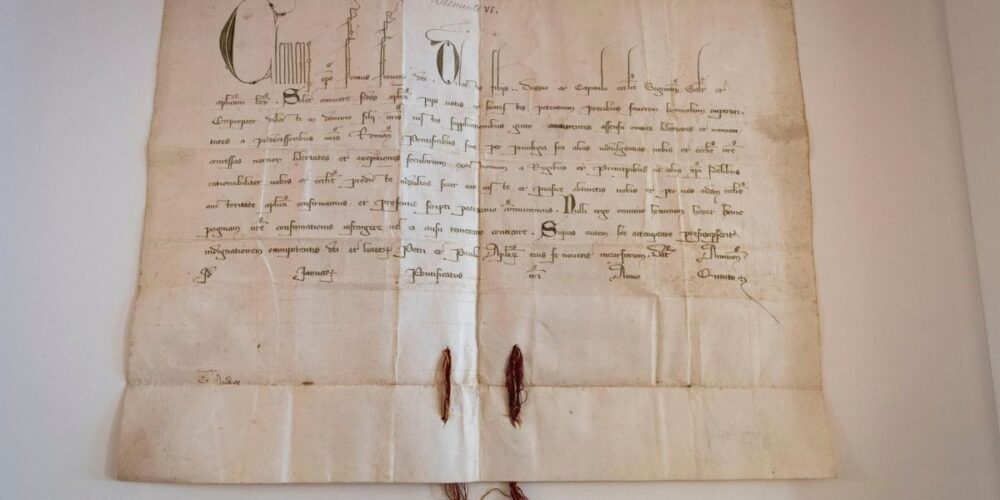 Bula papal Diócesis Sigüenza Guadalajara