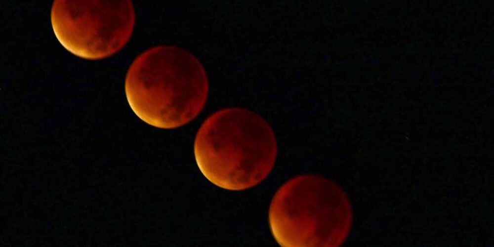 Imagen de archivo de un eclipse lunar: Foto: Sara M. Trevejo.