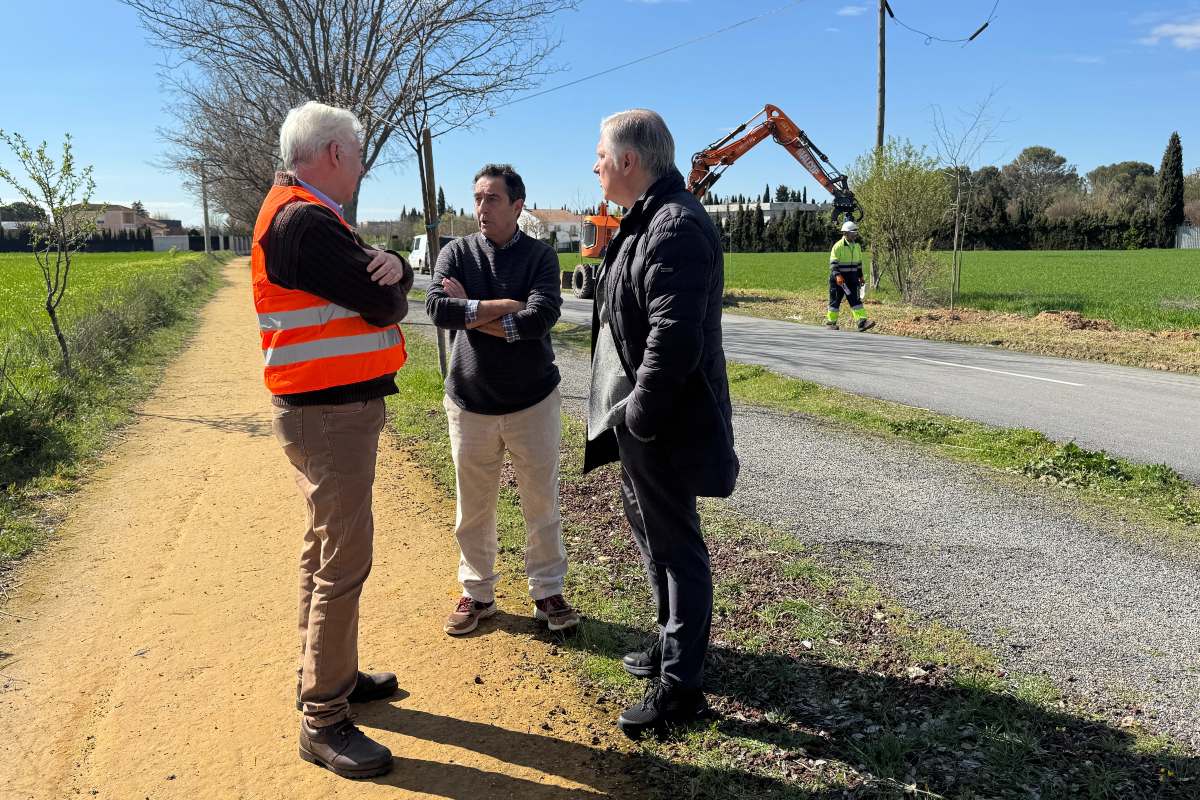 El alcalde de Ciudad Real ha inspeccionado las labores de plantación