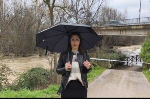 Lucía de Luz en río Henares