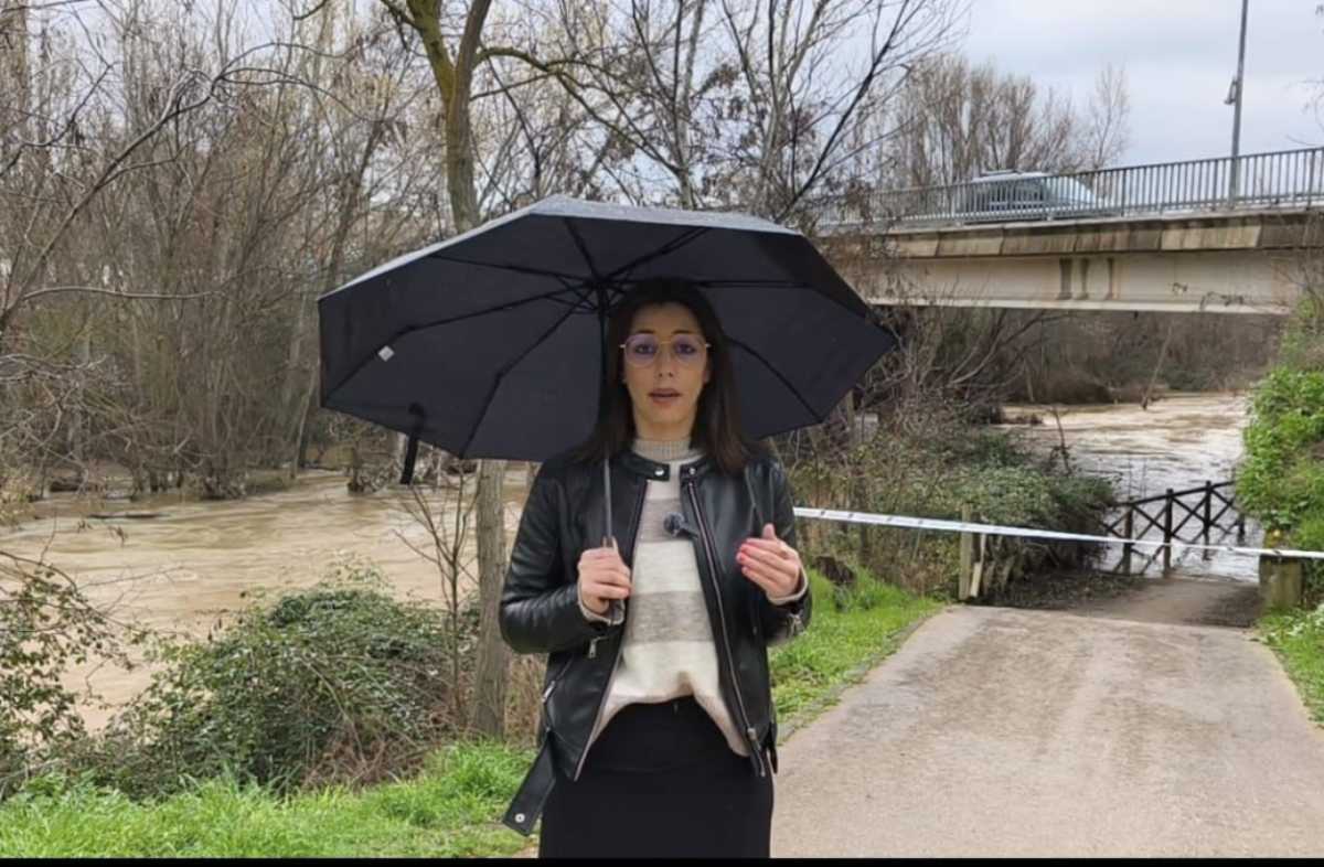 Lucía de Luz en río Henares
