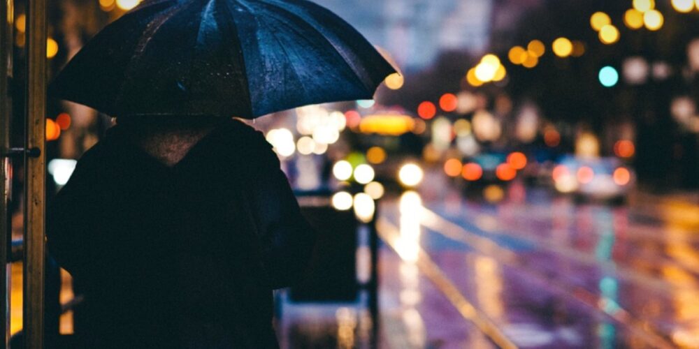 Imagen de un episodio de lluvias.