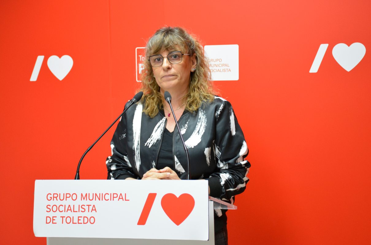 La viceportavoz socialista en el Ayuntamiento de Toledo, Ana Abellán.