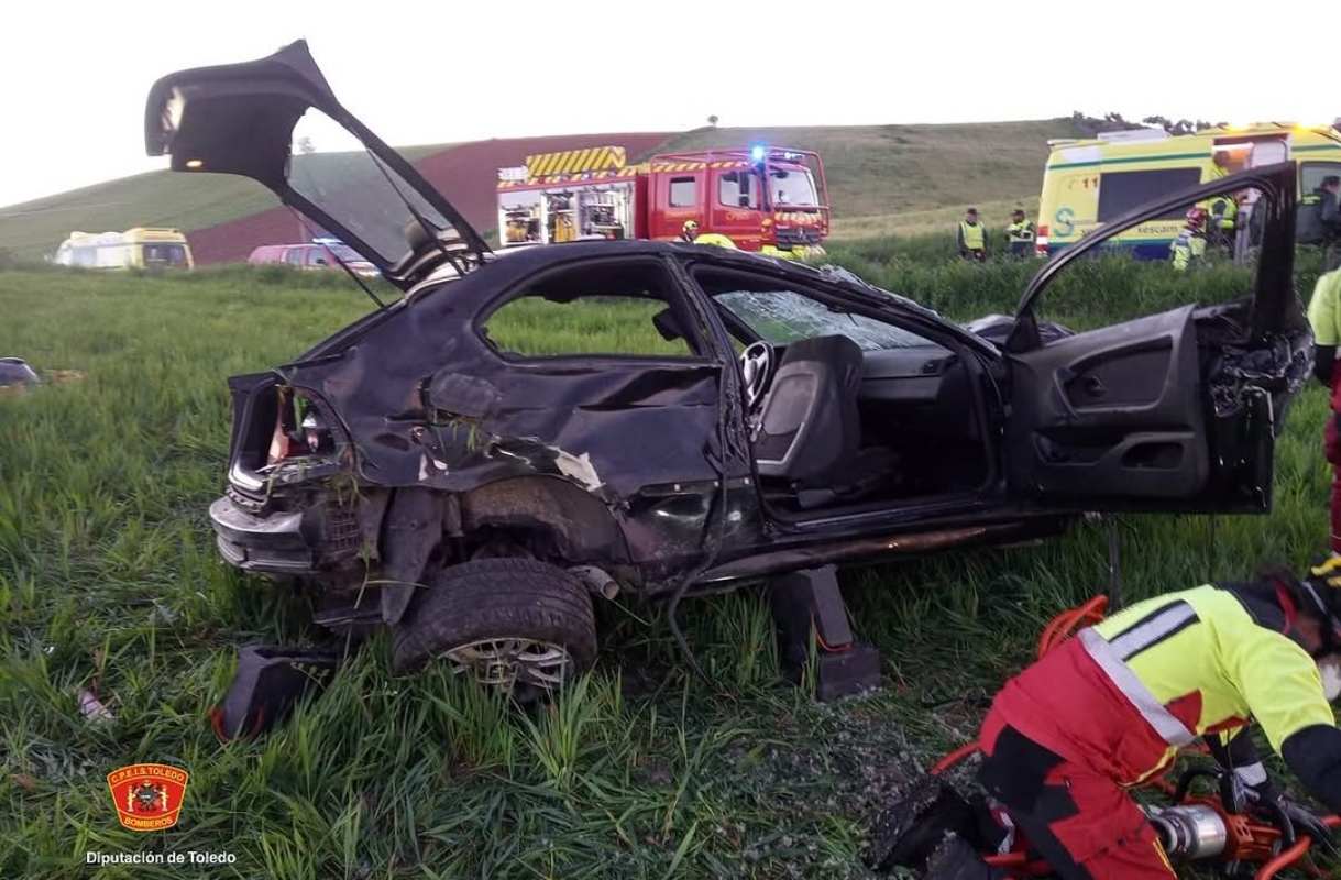 Imagen del accidente.