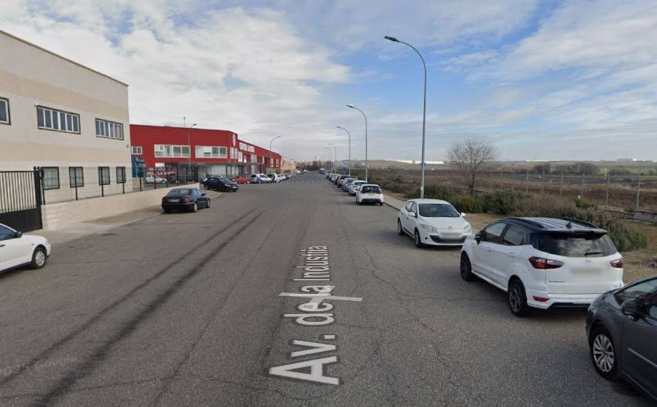 Accidente laboral en la Avenida de la Industria, en Numancia de la Sagra (Toledo).