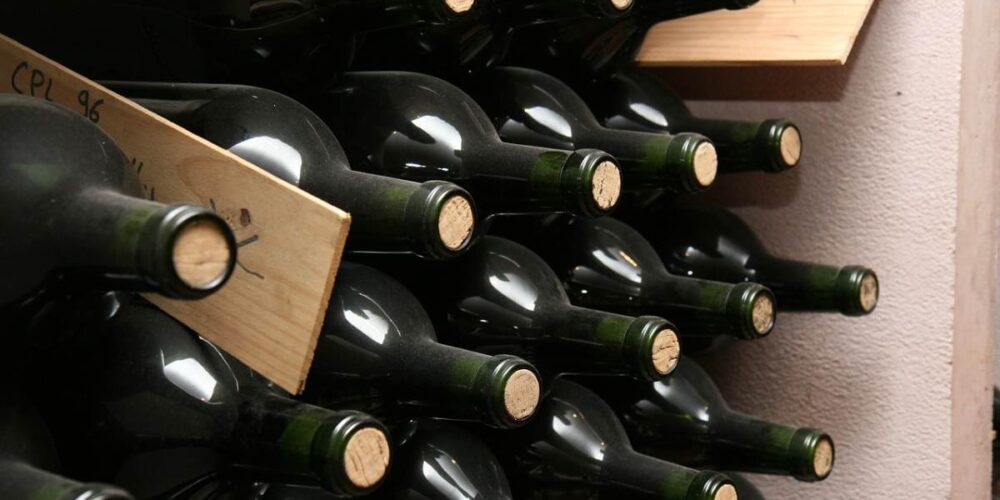 botellas de vino