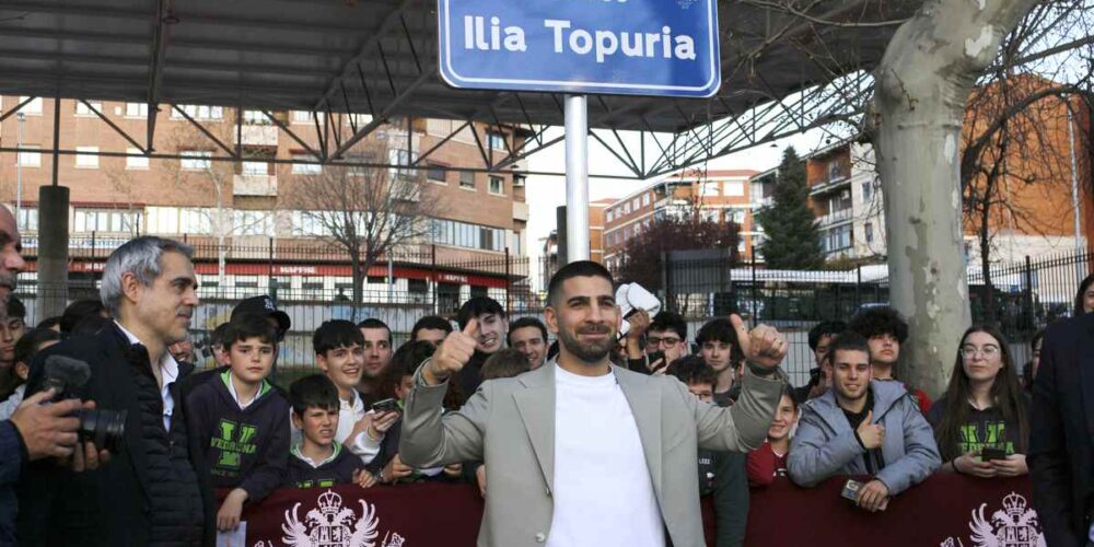 Ya es oficial: Toledo ya tiene su paseo Ilia Topuria. Foto: Eva Díaz Pérez.