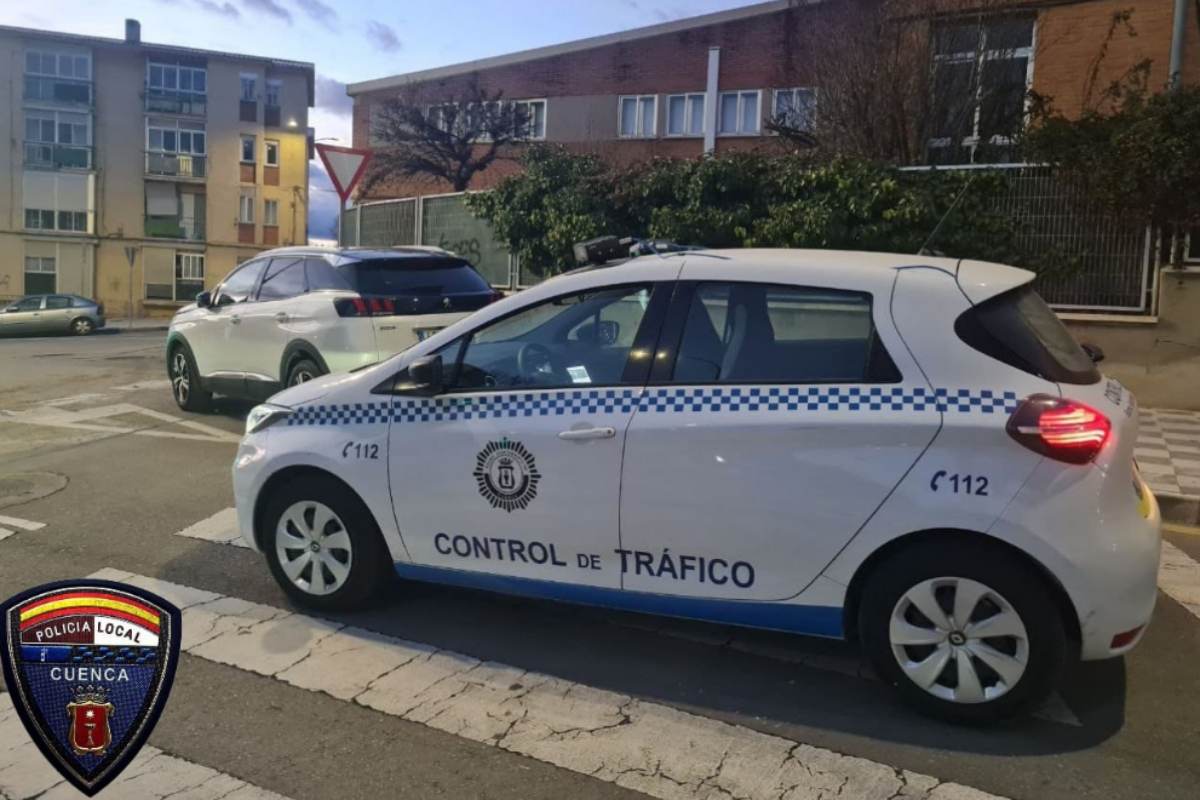 El coche que va a utilizar la policía para pillar a coches mal aparcados en Cuenca