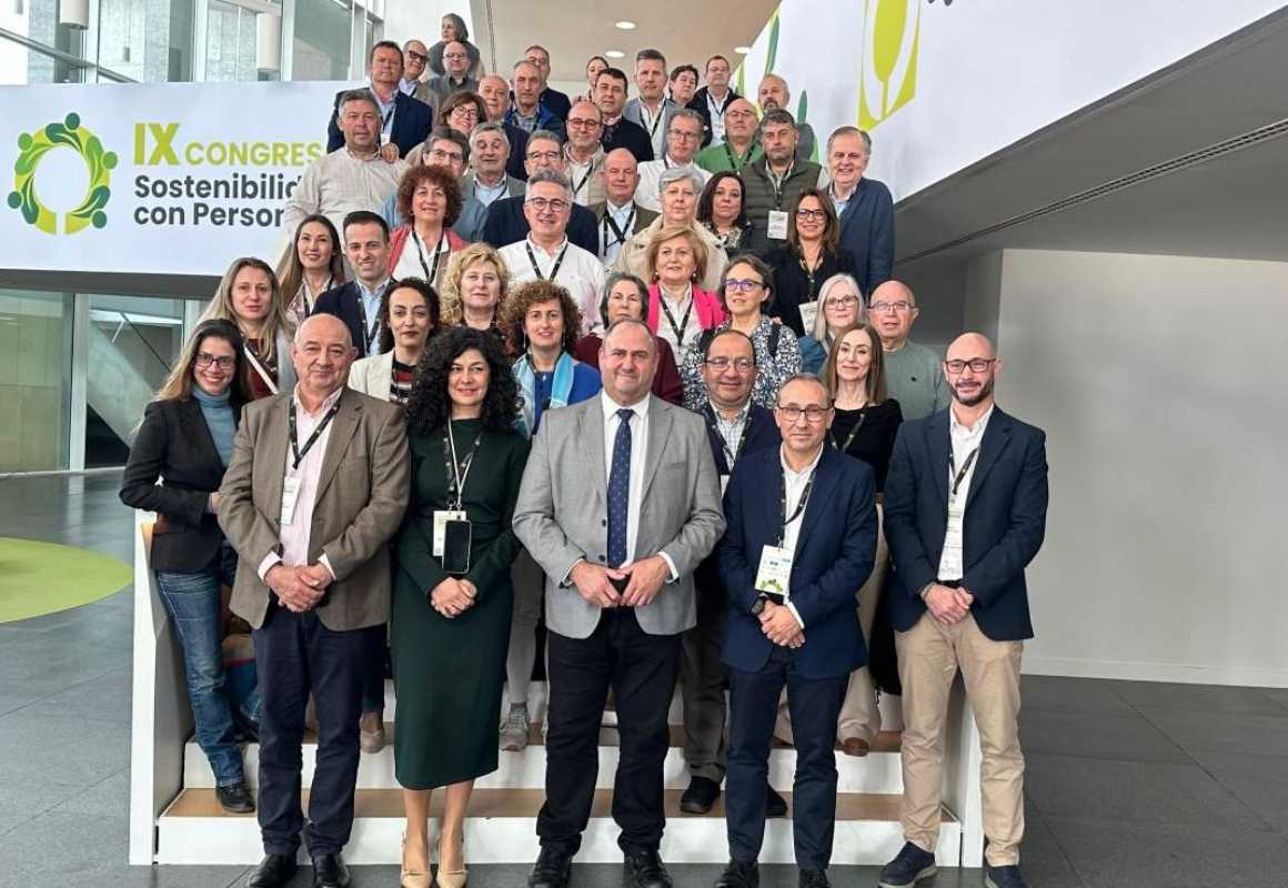 Foto de familia del IX Congreso de Cooperativas Agro-alimentarias de España.
