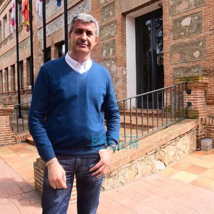 Álvaro Gutiérrez, alcalde de Escalona. Foto: Rebeca Arango.