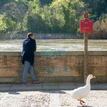 Crecida del Tajo en la ciudad de Toledo