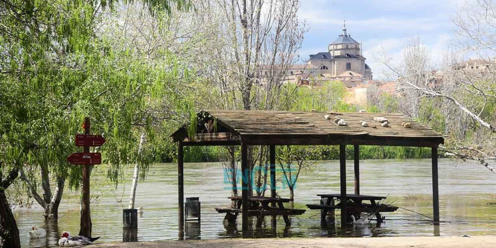 Imagen del Tajo a su paso por Toledo. Foto: Rebeca Arango.