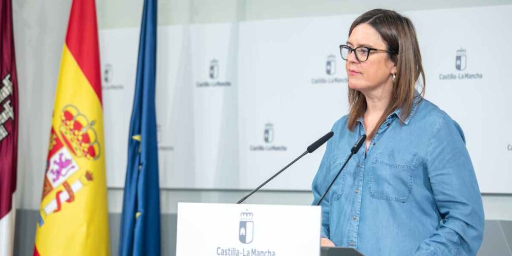 La consejera portavoz del Gobierno de Castilla-La Mancha, Esther Padilla.