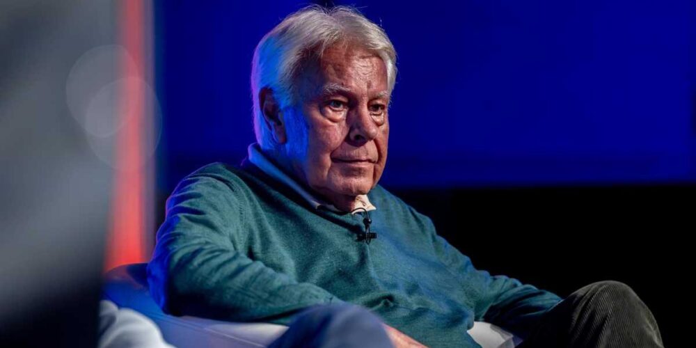 El expresidente Felipe González.