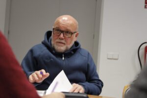 Txema Fernández, portavoz de IU-Podemos en el Ayuntamiento de Toledo.