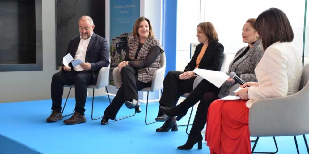Patricia Franco asistió a una jornada de empleabilidad organizada por Telefónica en Cuenca.