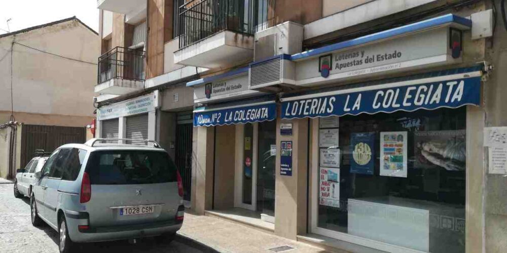 La administración de Loterías n.º 2 de Torrijos.