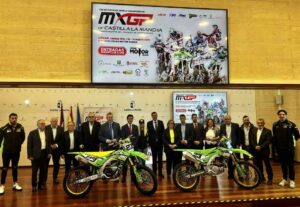 Presentación del Mundial de motocross que tendrá lugar en Cózar (Cudad Real).