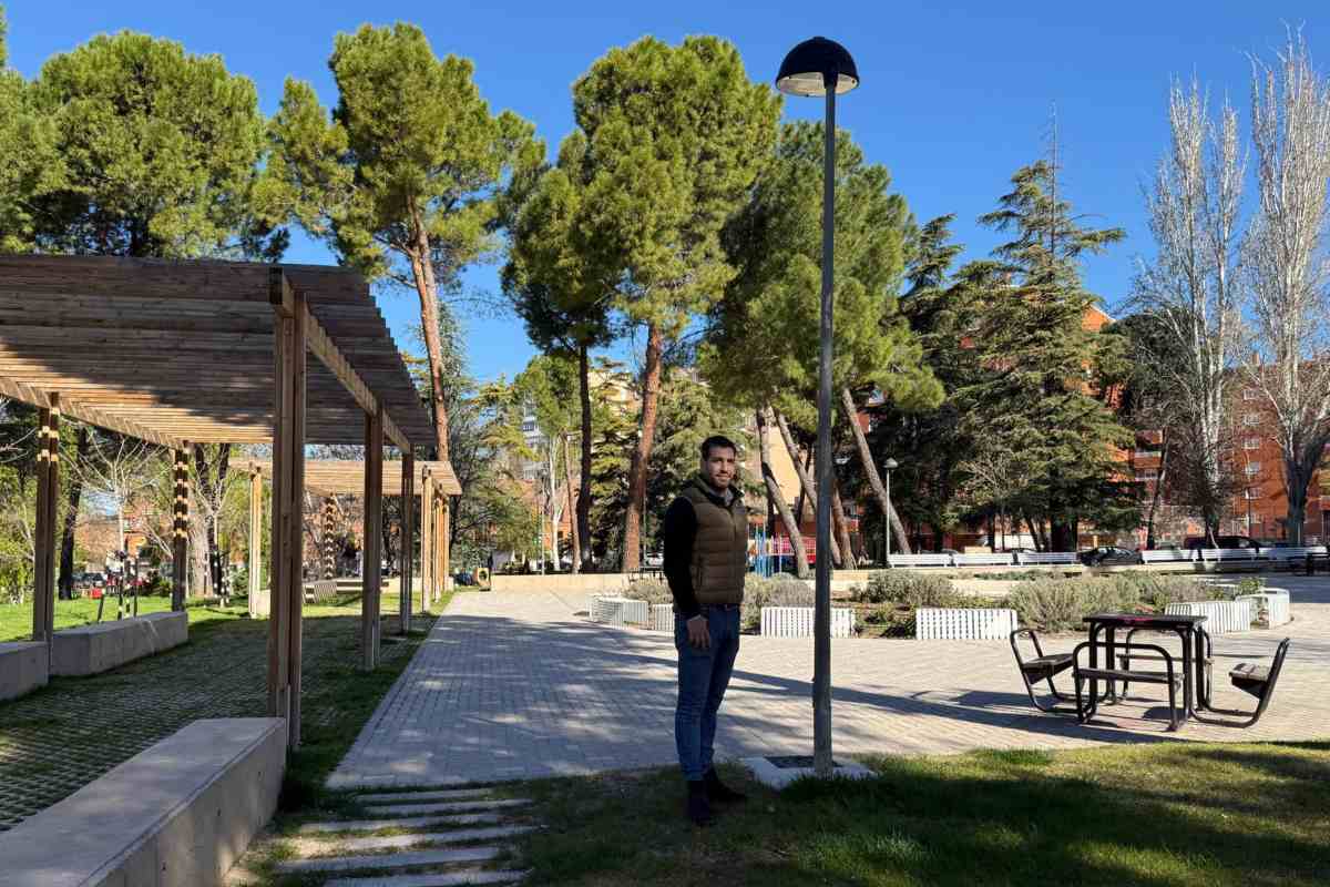 Nuevas luminarias Parque Amistad