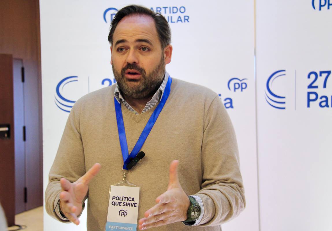El presidente regional del Partido Popular de Castilla-La Mancha, Paco Núñez.