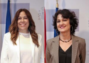 Carmen María Zaballo y Nuria Cuevas