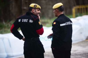 Foto de archivo de militares de la UME en Toledo