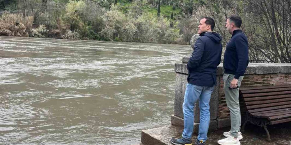 Velázquez, observando el Tajo en la zona del Barco Pasaje.